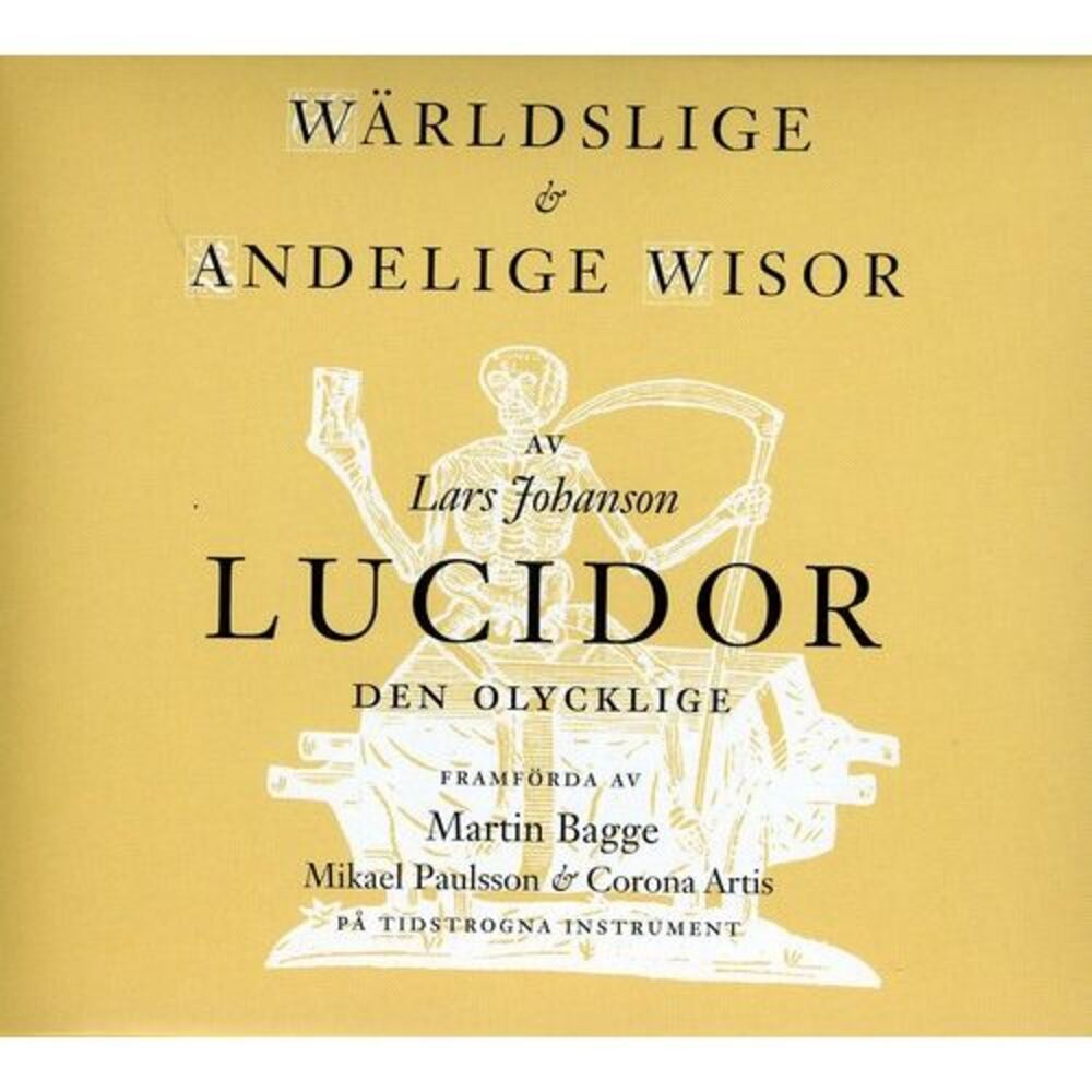 Martin Bagge - Warldslige & Andelige Wisor  CD